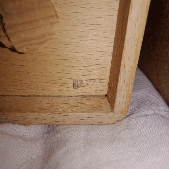 Mid Century Modern Wood Dovetail Rooster Salt And Pepper Shakers Made In Japan - Picture 4 of 10